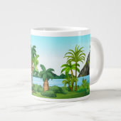 Grande Tasse Cascade et paysages de grottes (Devant droit)