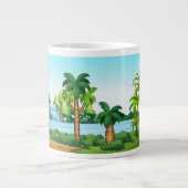 Grande Tasse Cascade et paysages de grottes (Devant)