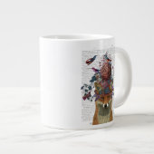 Grande Tasse Casque d'oiseaux renard avec Artichoke (Devant droit)