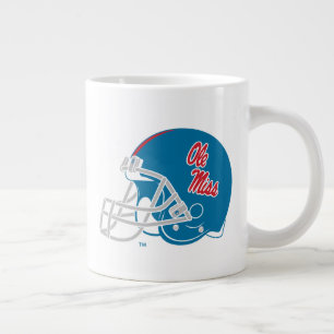 Grande Tasse Casque Ole Miss Football   Bleu clair