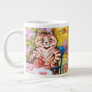 Grande Tasse Cat Garden Party