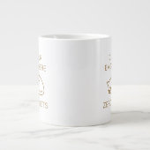 Grande Tasse Cat hair everywhere zero regrets (Devant)
