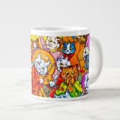 Grande Tasse Cat Musical Band (Devant droit)