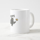 Grande Tasse Cat No Kings In America (Devant droit)