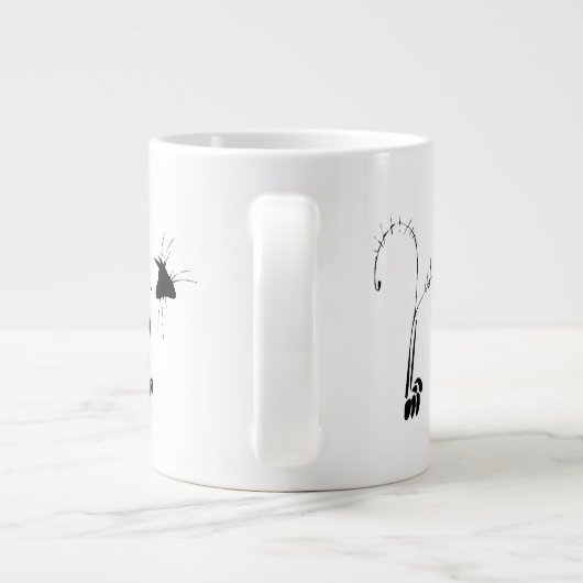 Grande Tasse Cat Skeleton (Dos)