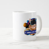 Grande Tasse Cat VR dans l'espace (Devant droit)