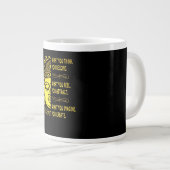 Grande Tasse Ce Que Vous Pensez. Tu Deviens. Ce Que Vous Ressen (Devant droit)