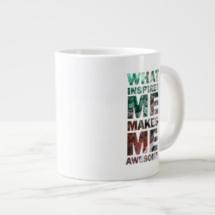Grande Tasse Ce qui m'inspire me rend génial 2