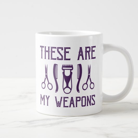 Grande Tasse Ce sont mes armes (Droite)
