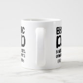 Grande Tasse Célébration de remplacement du genou de père bioni (Dos)