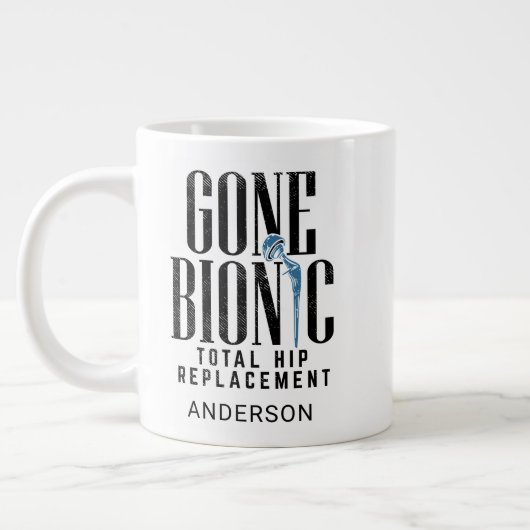 Grande Tasse Célébration du remplacement de la hanche bionique (Gauche)