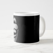 Grande Tasse Célèbre Hacker Anonymous Smile (Devant droit)