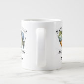 Grande Tasse Célèbre Pour La Lumière Sérieuse Des Marques (Dos)