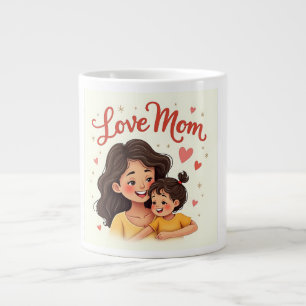 Grande Tasse Célébrez l'amour de maman avec une douceur