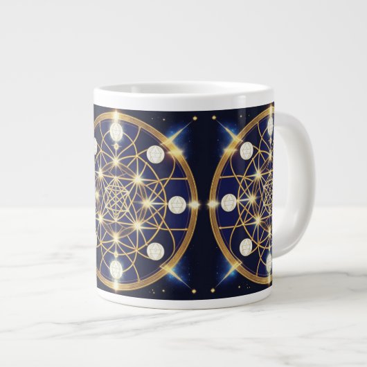 Grande Tasse Celestial Harmony – The Light Within the Grid (Devant droit)