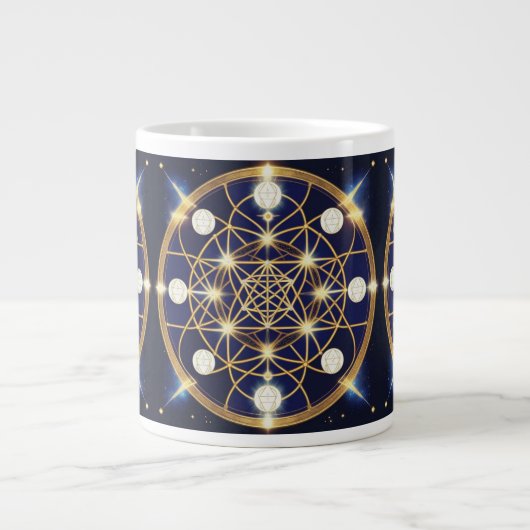 Grande Tasse Celestial Harmony – The Light Within the Grid (Devant)