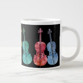 Grande Tasse Cellos multicolores (Droite)
