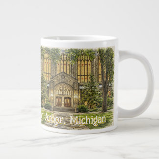 Grande Tasse Centre-ville Ann Arbor, Michigan Style Dessiné à l