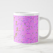 Grande Tasse Cercles Cool rose moderne Boucles Fruit Splash (Droite)