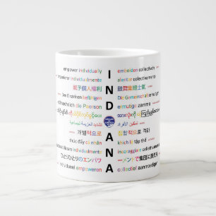 Grande Tasse Cercles of America - Langues de l'Indiana lll