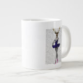 Grande Tasse Cerf de Ballerina en bleu (Devant droit)