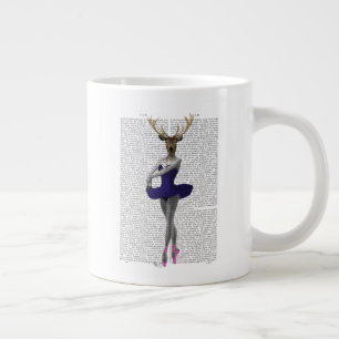Grande Tasse Cerf de Ballerina en bleu