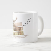 Grande Tasse Cerf de l'âme de la forêt (Devant droit)