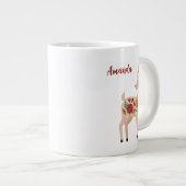 Grande Tasse Cerf forestier personnalisé (Devant droit)