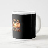 Grande Tasse C'Est La Saison Citrouille Leaf Latte Fall Softbal (Devant droit)