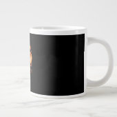 Grande Tasse C'Est La Saison Citrouille Leaf Latte Fall Softbal (Droite)