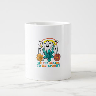 Grande Tasse C'est la saison de rétro Halloween épouvantable po
