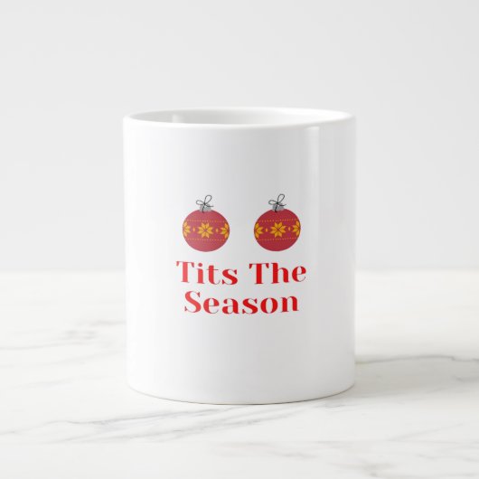 Grande Tasse C'Est La Saison Décontracté Simple (Devant)