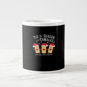 Grande Tasse C'est la saison des tamales Noël nourriture mexica