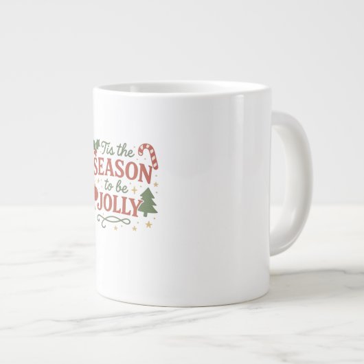 Grande Tasse C'Est La Saison D'Être Design Style Créatif (Devant droit)