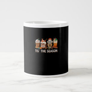 Grande Tasse C'Est La Saison Football Citrouille Épice Hallowee