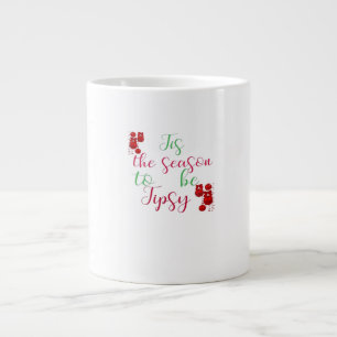 Grande Tasse C'est la saison pour un Noël éméché