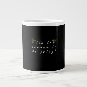 Grande Tasse C'est la saison pour un vintage joyeux et cool