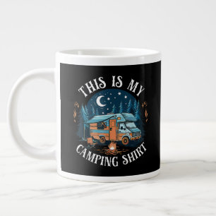 Grande Tasse C'est Mon Camping Randonnée Drôle Campeur