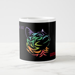 Grande Tasse Cette Dame a Cattitude !