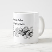 Grande Tasse Cette réunion craint (Devant droit)