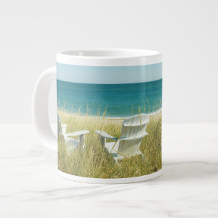 Grande Tasse Chaises Adirondack dans les dunes