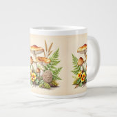 Grande Tasse Champignons aquarelle (Devant droit)