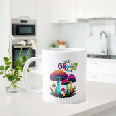 Grande Tasse Champignons psychédéliques super colorés