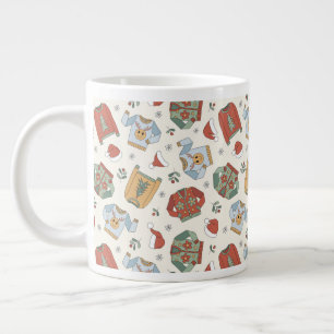 Grande Tasse Chandails de Noël et Motif Casquette