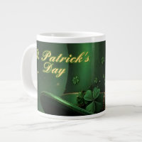 Chapeau et motif de trèfle de la Saint-Patrick