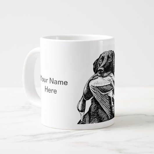 Grande Tasse Chasse au canard (Devant gauche)