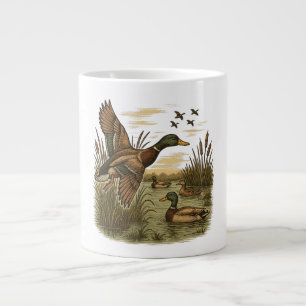 Grande Tasse Chasse-Rétro-Vol-Caner-Colvert