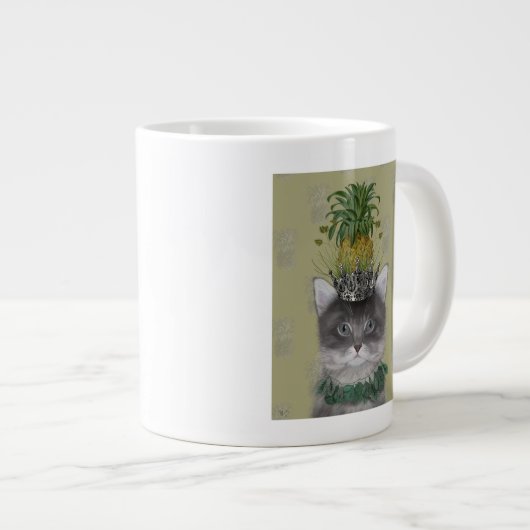 Grande Tasse Chat à ananas (Devant droit)