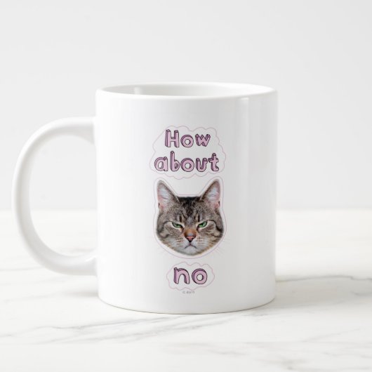 Grande Tasse Chat agacé (Gauche)