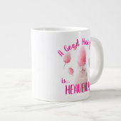 Grande Tasse Chat Avec Coton Candy Cheveux (Devant droit)